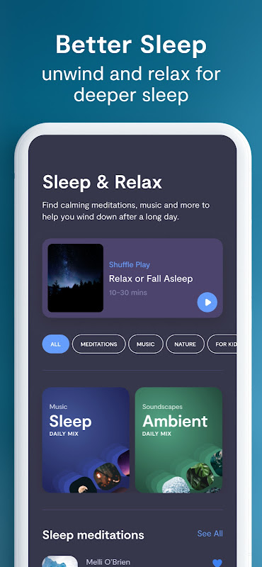 Mindfulness.com Meditation App Screenshot1