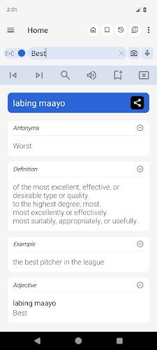 English Cebuano Dictionary Screenshot1