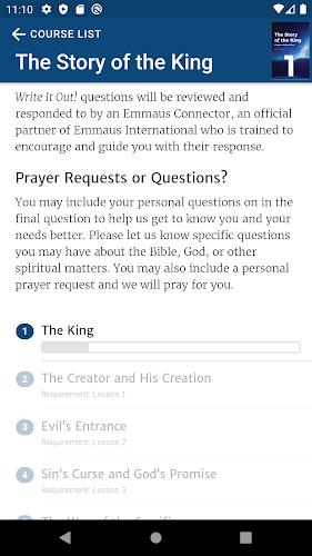 Emmaus Bible Courses Screenshot5