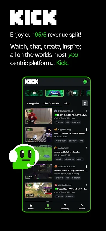 Kick Screenshot1