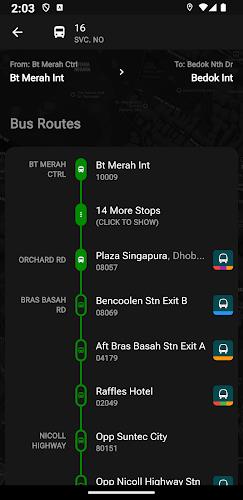 SG Bus Arrival Times Screenshot4