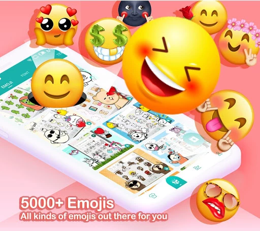 Kika Keyboard - Emoji, Fonts Screenshot3