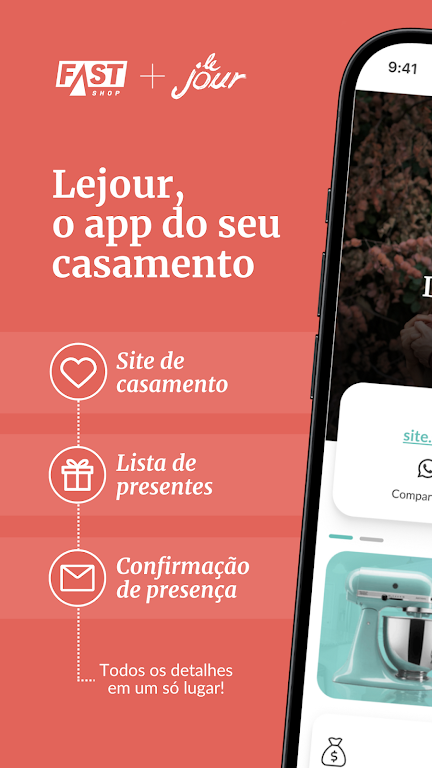 Lejour - Lista de Casamentos Screenshot1