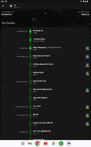 SG Bus Arrival Times Screenshot16