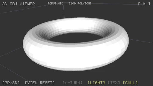 3D OBJ Viewer Screenshot1