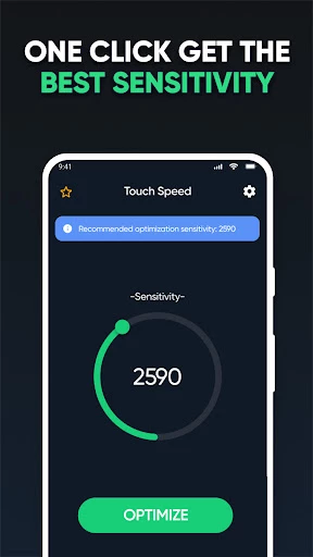 Touch Speed & Sensivity Tool Screenshot1