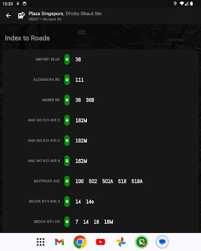 SG Bus Arrival Times Screenshot12