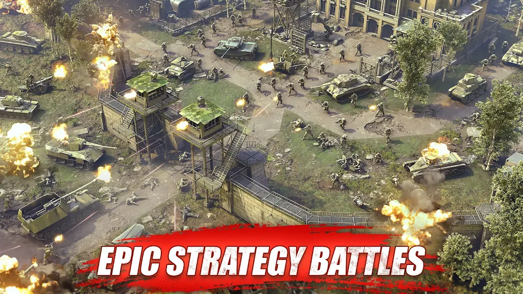 Heroes of War: WW2 Idle RPG Screenshot21