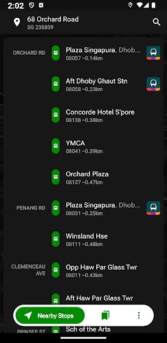 SG Bus Arrival Times Screenshot1