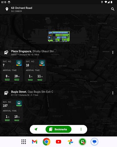 SG Bus Arrival Times Screenshot8