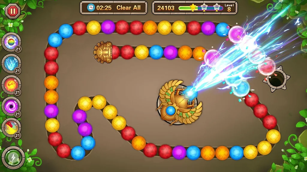 Jungle Marble Blast Screenshot1