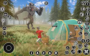 Wild Forest Werewolf Games 3D Screenshot1