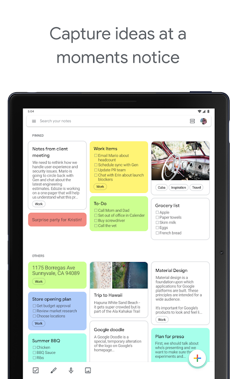 Google Keep Screenshot8