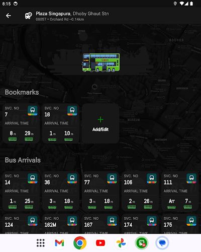 SG Bus Arrival Times Screenshot9