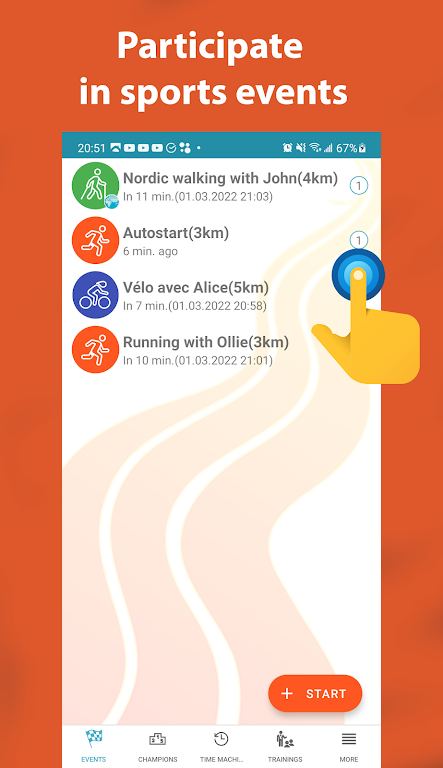 SportUp:GPS & run, walk, bike Screenshot2