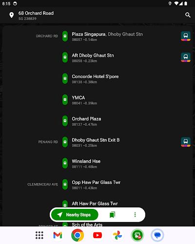 SG Bus Arrival Times Screenshot7