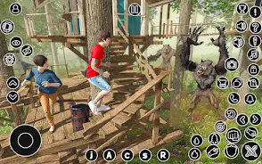 Wild Forest Werewolf Games 3D Screenshot2