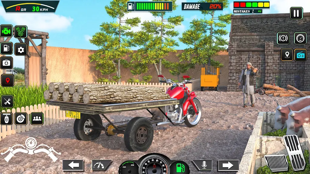 Tuk Tuk Rickshaw: Taxi Game Screenshot2