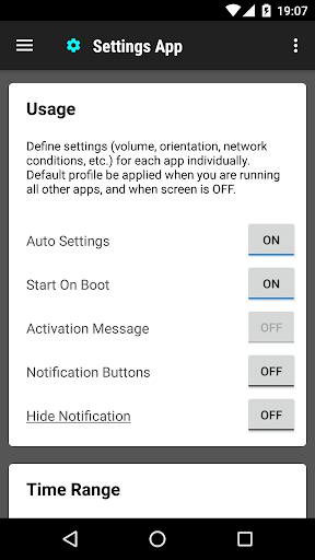 Settings App Screenshot1