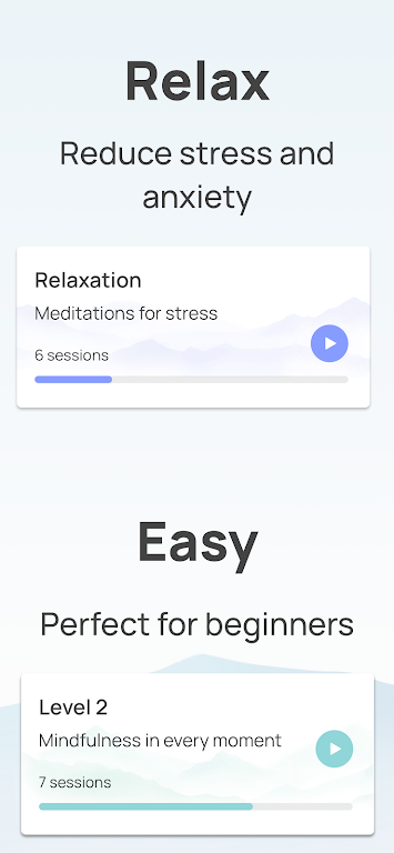 Serenity: Guided Meditation Screenshot2