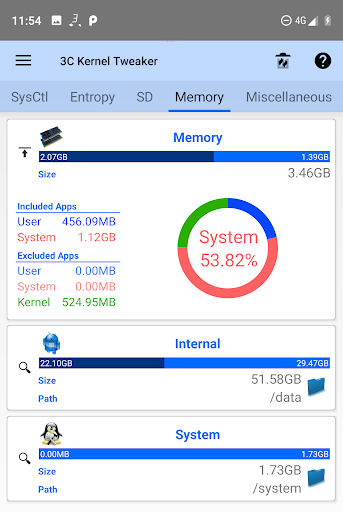 3C System Manager (root) Screenshot3