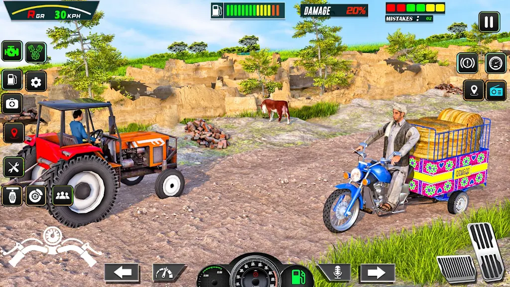 Tuk Tuk Rickshaw: Taxi Game Screenshot1