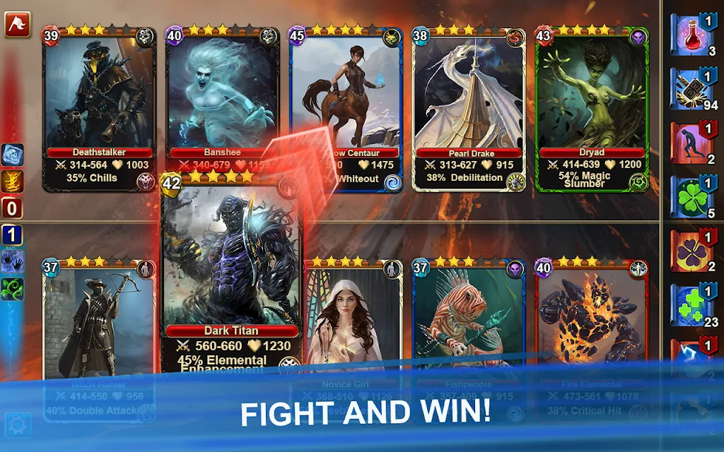 Blood of Titans: Card Battles Screenshot8