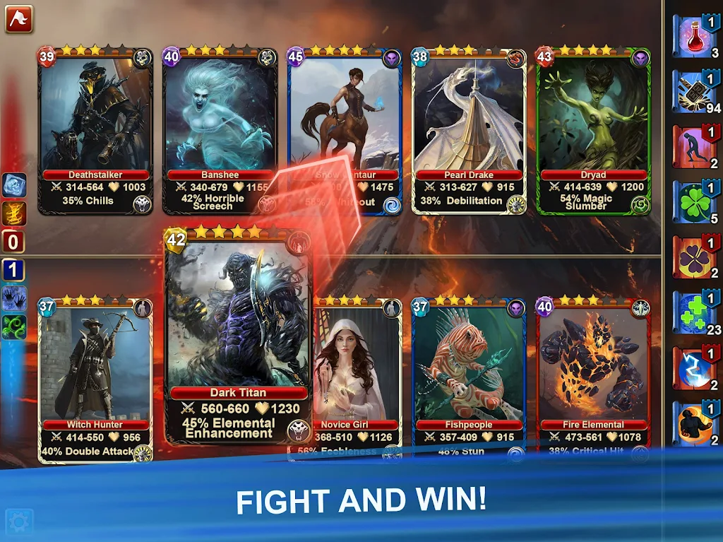 Blood of Titans: Card Battles Screenshot15