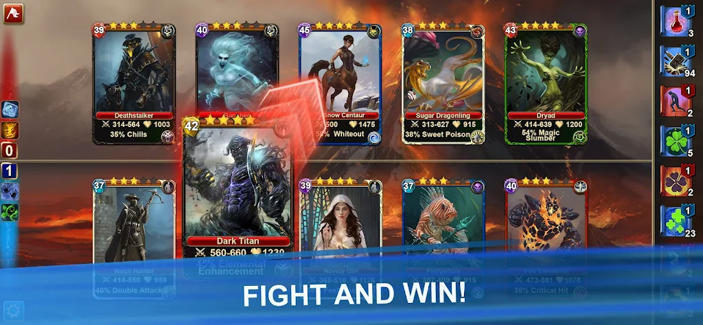 Blood of Titans: Card Battles Screenshot1