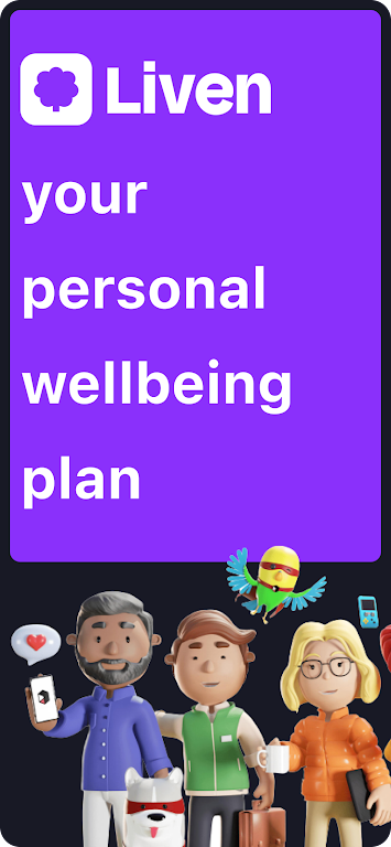 Liven: Improving Wellbeing Screenshot1