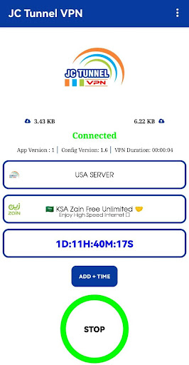 Jc Tunnel Vpn Unlimited Vpn Screenshot1