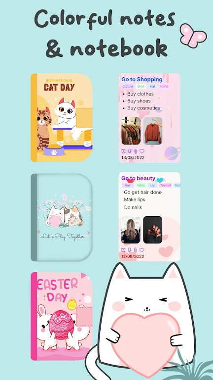 Cute Notes : Catatan Notepad Screenshot1