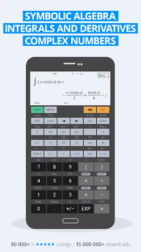 HiPER Scientific Calculator Screenshot1