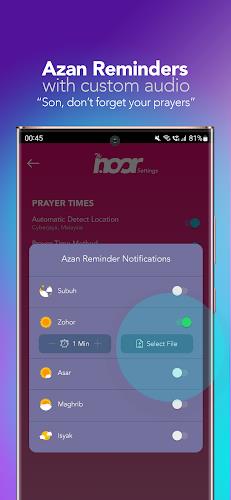 TheNoor -Azan,Al-Quran,Qiblah Screenshot4