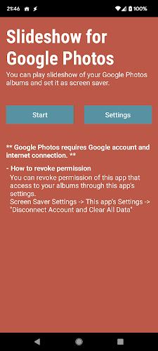 Slideshow for Google Photos Screenshot1