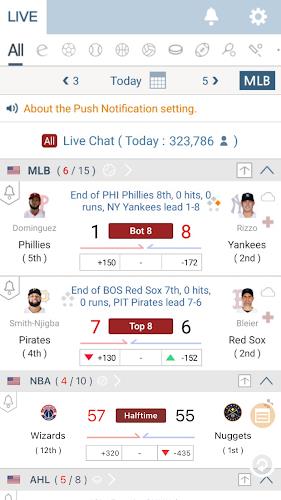 LIVE Score, Real-Time Score Screenshot3