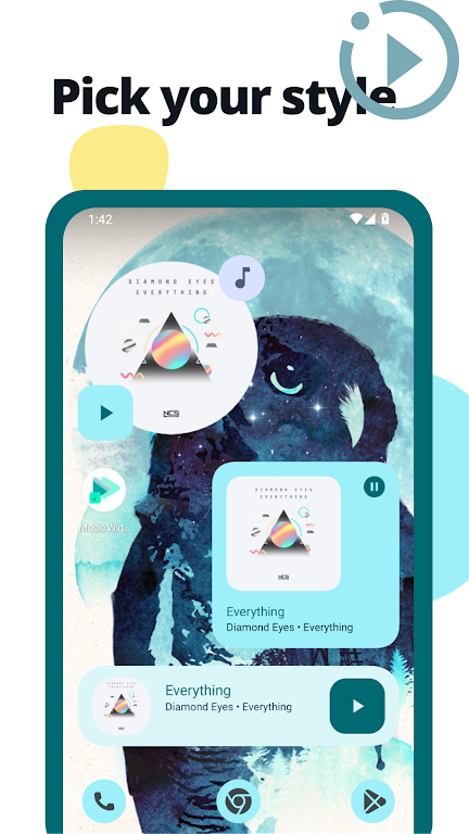 Music Widget Screenshot2