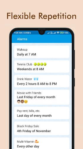 Galarm - Alarms and Reminders Screenshot4