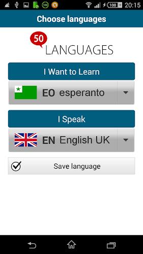 Learn Esperanto - 50 languages Screenshot2