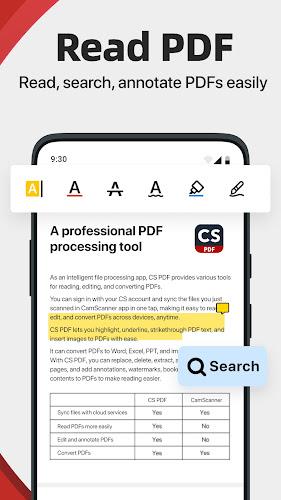 CS PDF Reader - PDF Editor Screenshot4