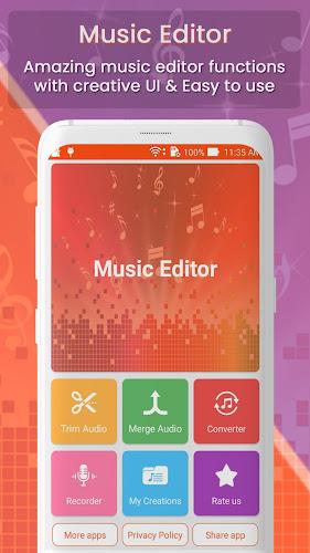 Music Editor: Trim Cutter Merg Screenshot1
