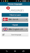 Learn Danish - 50 languages Screenshot2