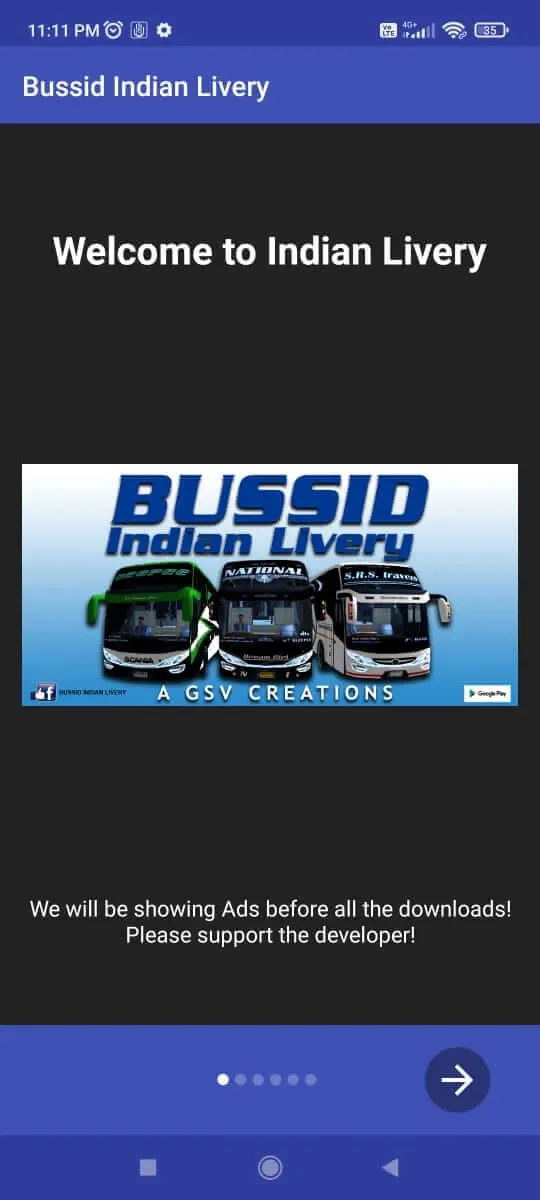 Bussid Indian Livery Screenshot2