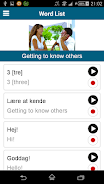Learn Danish - 50 languages Screenshot4