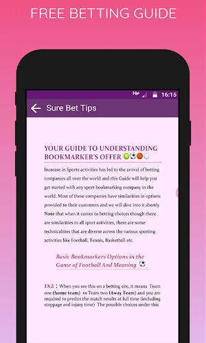 Sure Bet Tips - Daily Sports Screenshot4