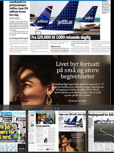 Finansavisen eAvis Screenshot7