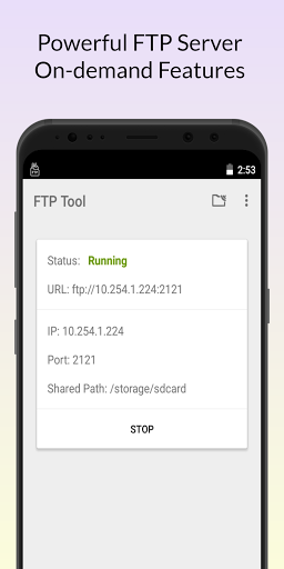 FTP Tool - FTP Server & Client Screenshot1