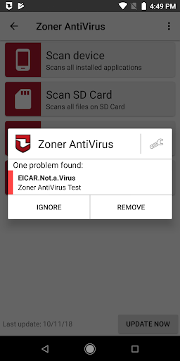 Zoner AntiVirus Screenshot3