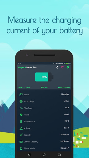 xAmpere - Battery Charge Info Screenshot1