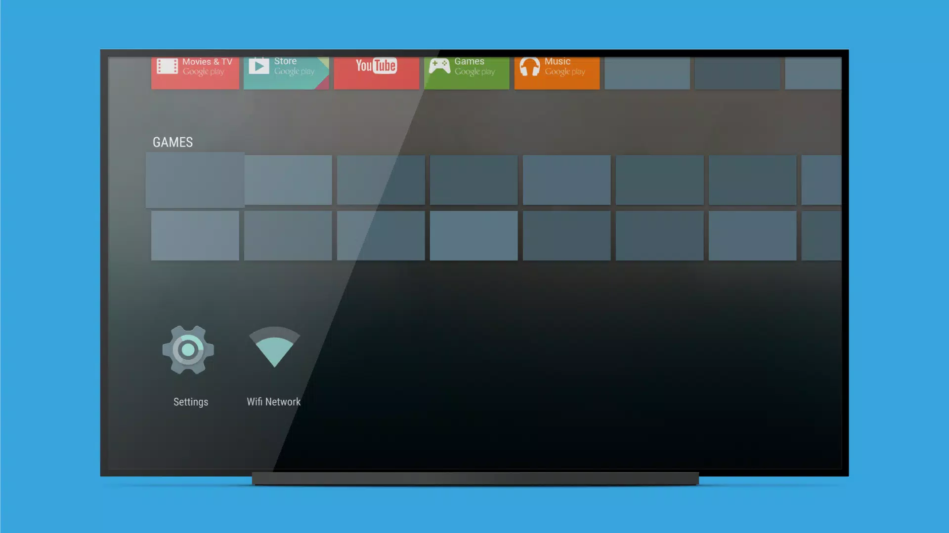 Android TV Launcher Screenshot1